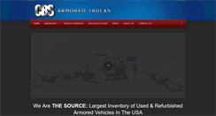Desktop Screenshot of cbsarmoredtrucks.com